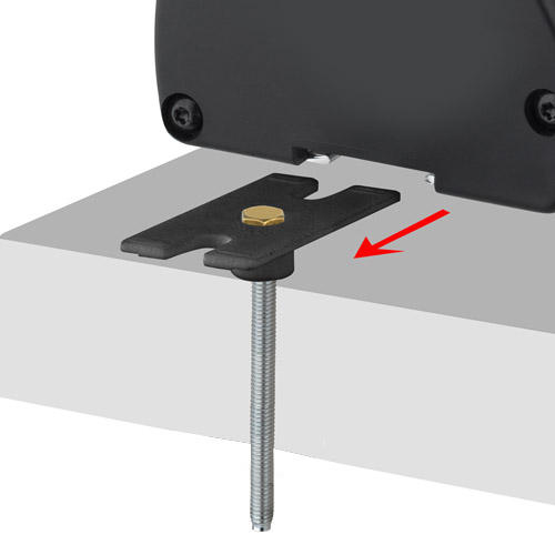 Featured image for “EVOline Mounting Clips / Onto worktops”