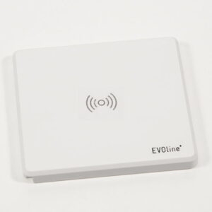 EVOline Square White Qi-charger- EVOlineStore