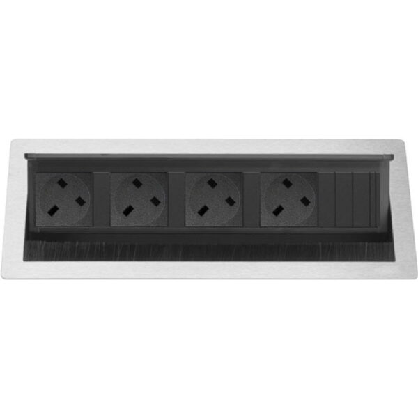 EVOline Fliptop Push L 4x UK power sockets nw - EVOlineStore