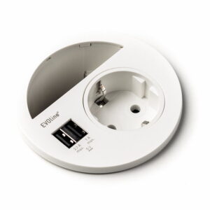 EVOline Circle80 - VDE white - EVOlineStore