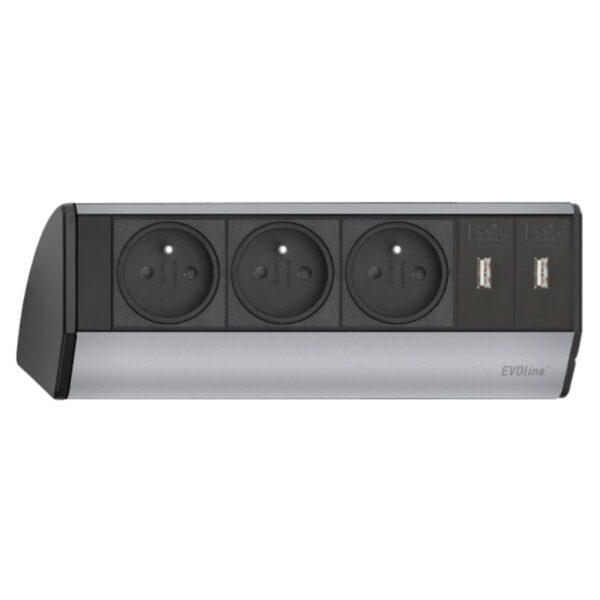 EVOline Dock BF 3x power 2x USB - EVOlineStore