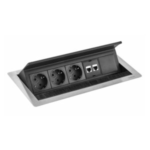 EVOline FlipTop Push-L-3x VDE-2x RJ45-1x Free