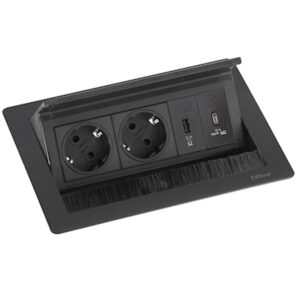 EVOline FlipTop Push Small black_USB_A_USB_C - EVOlineStore