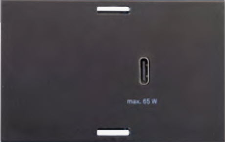 EVOline double USB charger Type-A + Type-C 2.1A 25x50