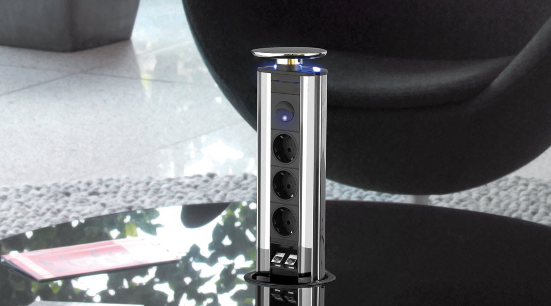 EVOline power port -Pop-Up Outlet - EVOlineStore